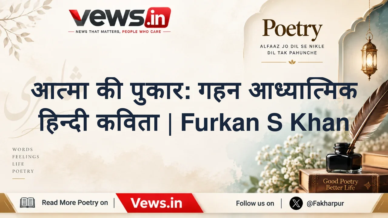 आत्मा की पुकार: गहन आध्यात्मिक हिन्दी कविता | Furkan S Khan