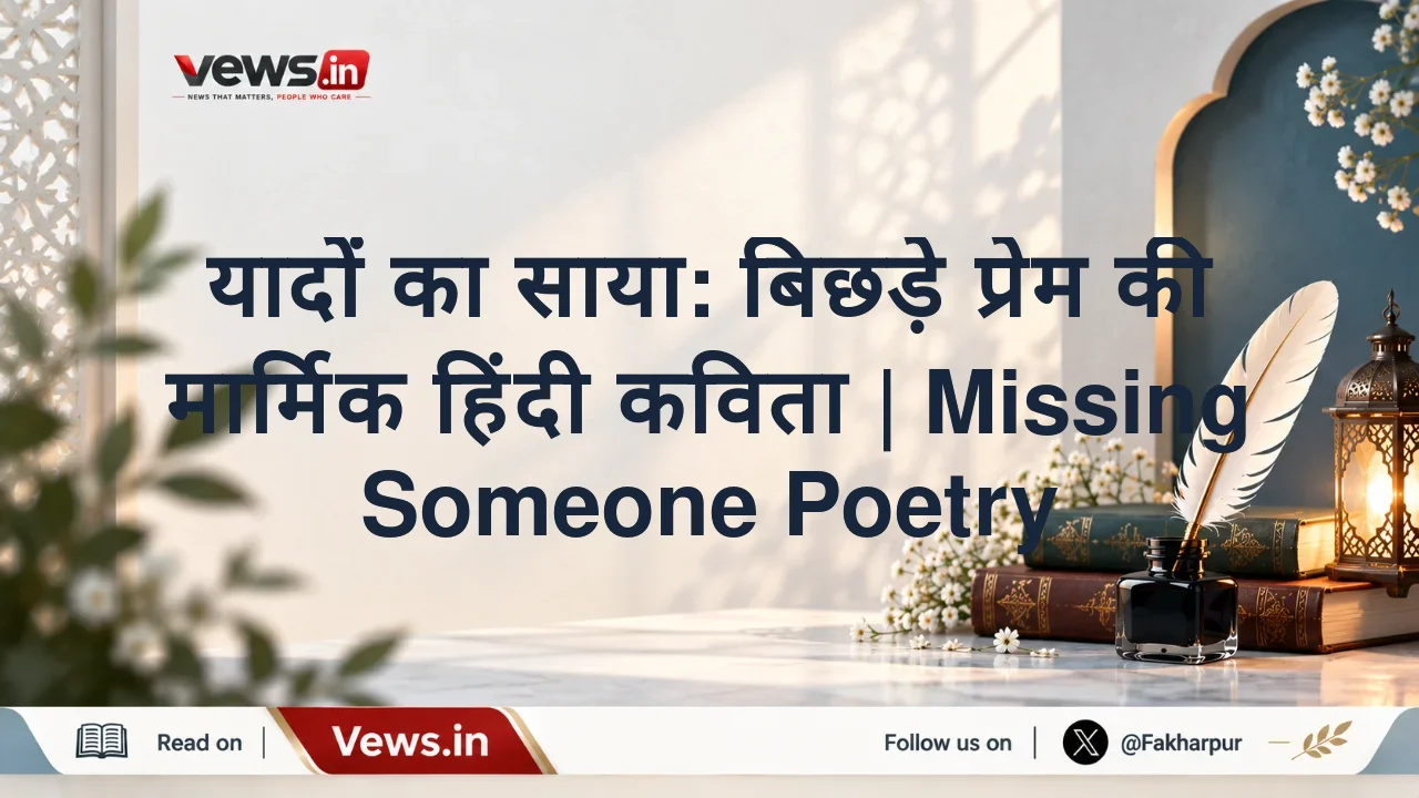 यादों का साया: बिछड़े प्रेम की मार्मिक हिंदी कविता | Missing Someone Poetry