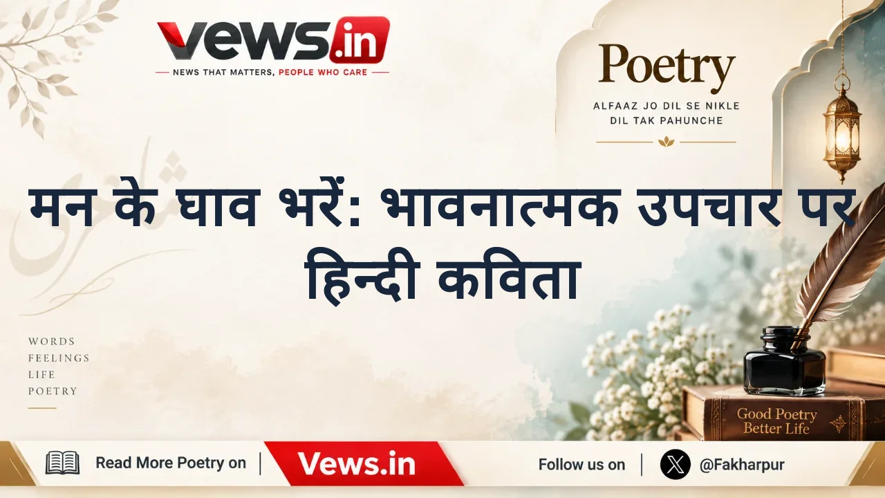 मन के घाव भरें: भावनात्मक उपचार पर हिन्दी कविता
