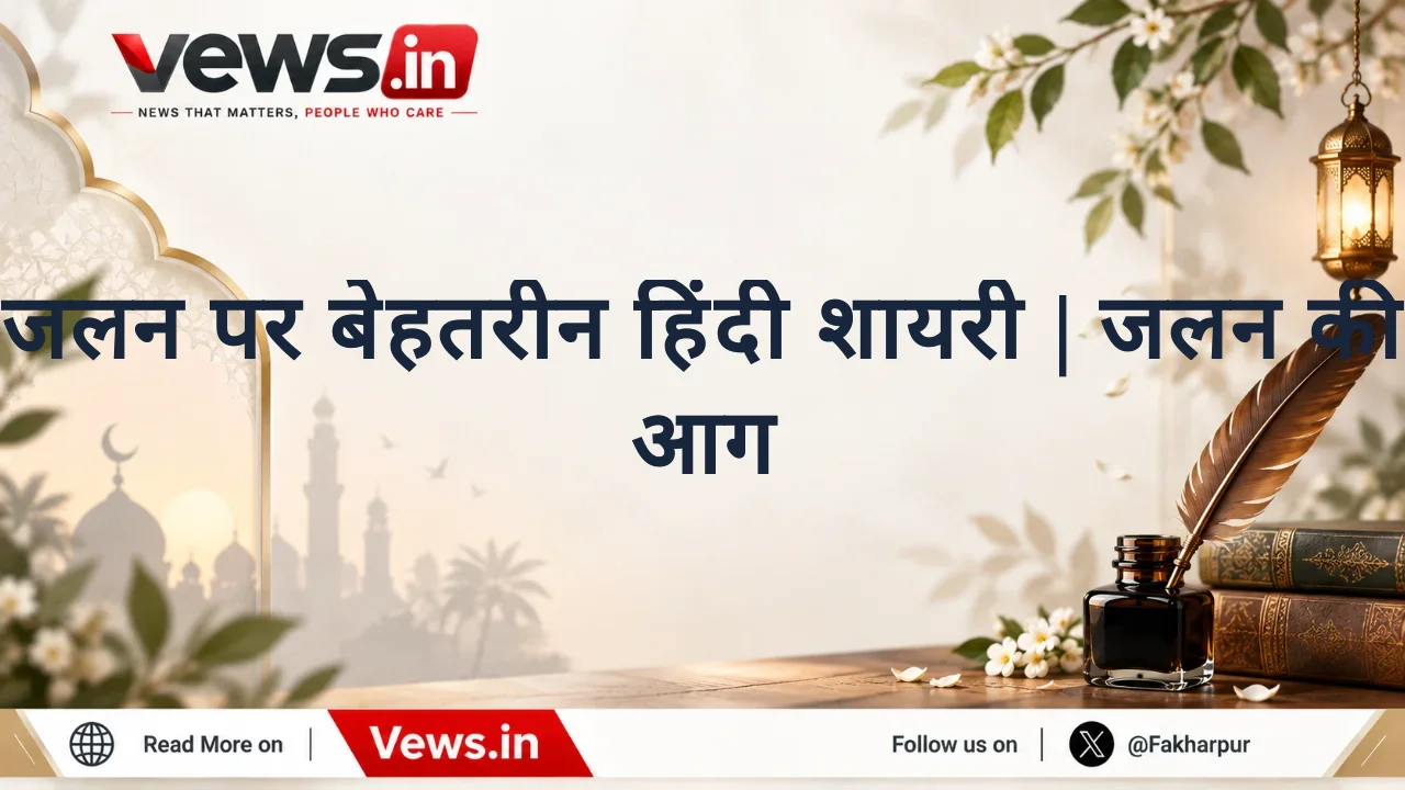 जलन पर बेहतरीन हिंदी शायरी | जलन की आग