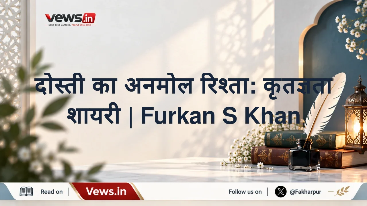 दोस्ती का अनमोल रिश्ता: कृतज्ञता शायरी | Furkan S Khan